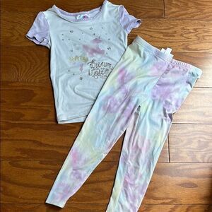 Kids Tie-Dye Pajama Set